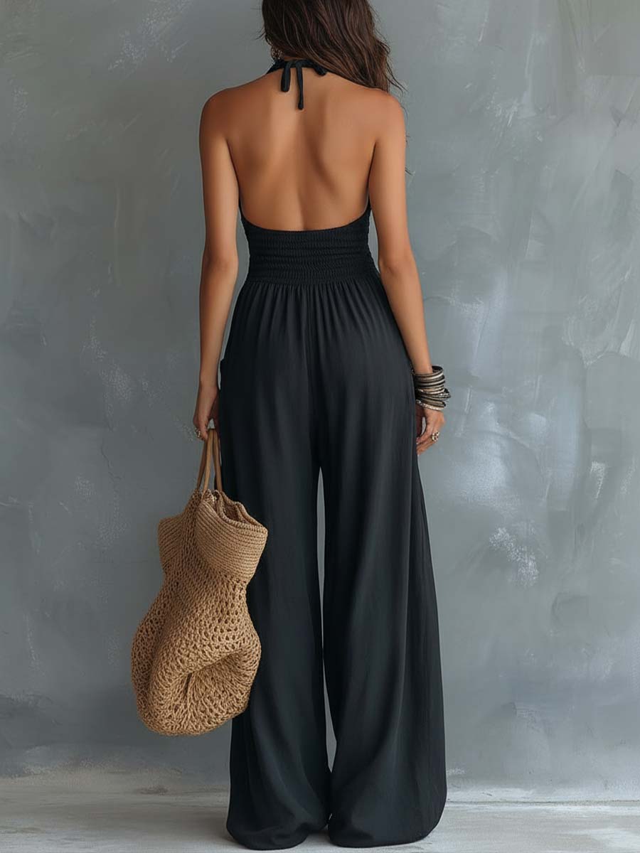 Mono Halter Encaje Vintage