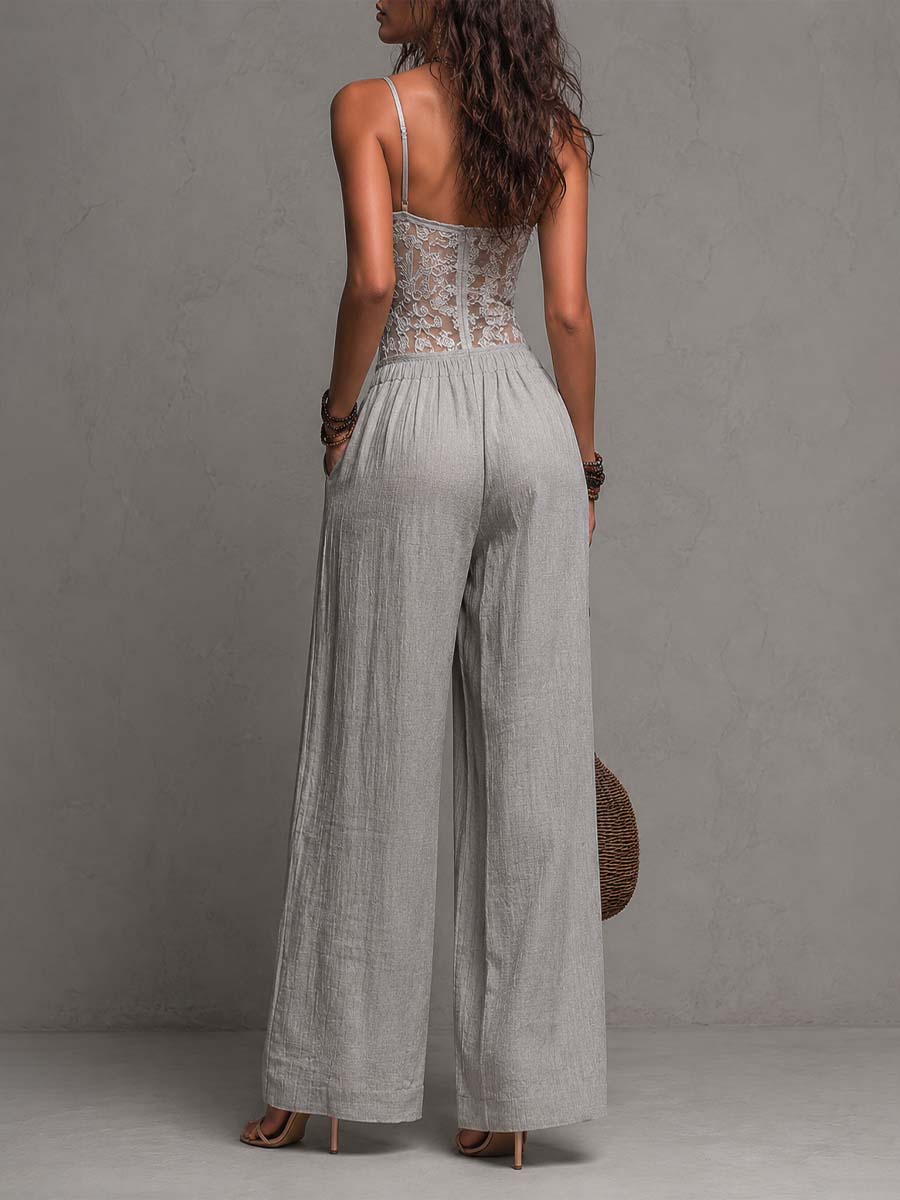 Conjunto Corsé Pantalón Escalonado Brisa Boho