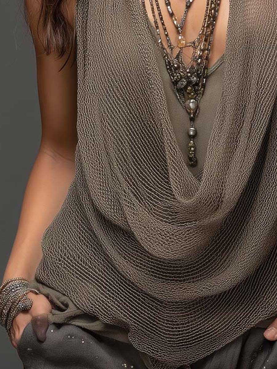 Top Halter Malla Boho