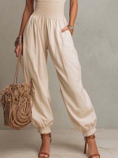 Mono Harem Lino Encaje Brisa Boho