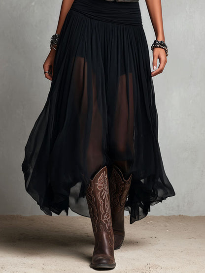 Vestido Maxi Western Boho