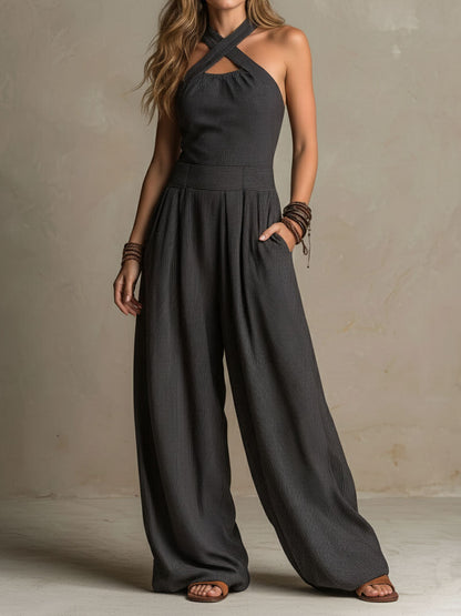 Mono Halter Rayas Boho