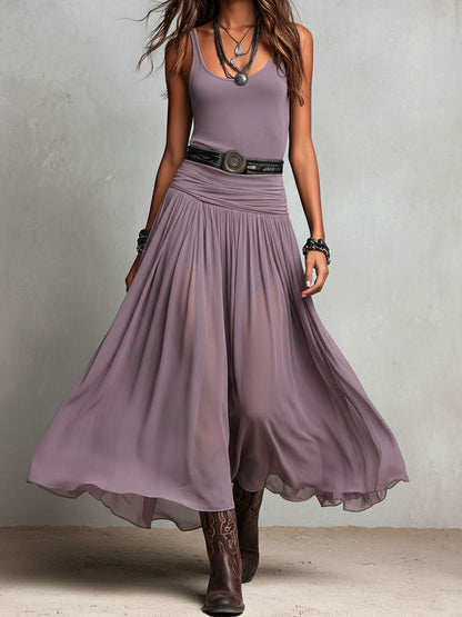 Vestido Maxi Western Boho