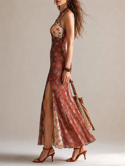 Vestido Maxi Sirena Encaje Brisa Romántica