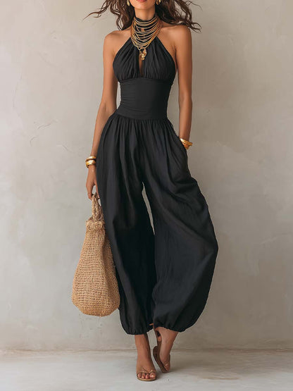Mono Globo Halter Negro Brisa Riviera
