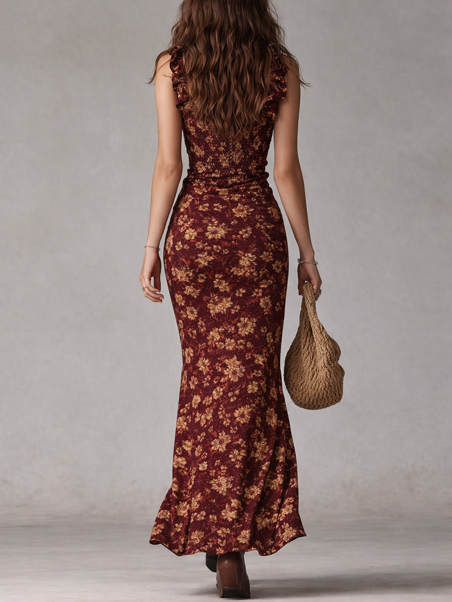 Vestido Maxi Volantes Brisa Boho