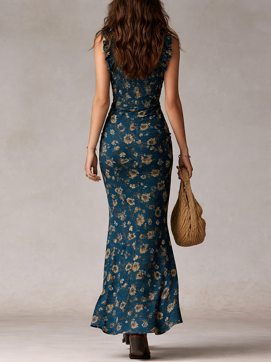 Vestido Maxi Volantes Brisa Boho