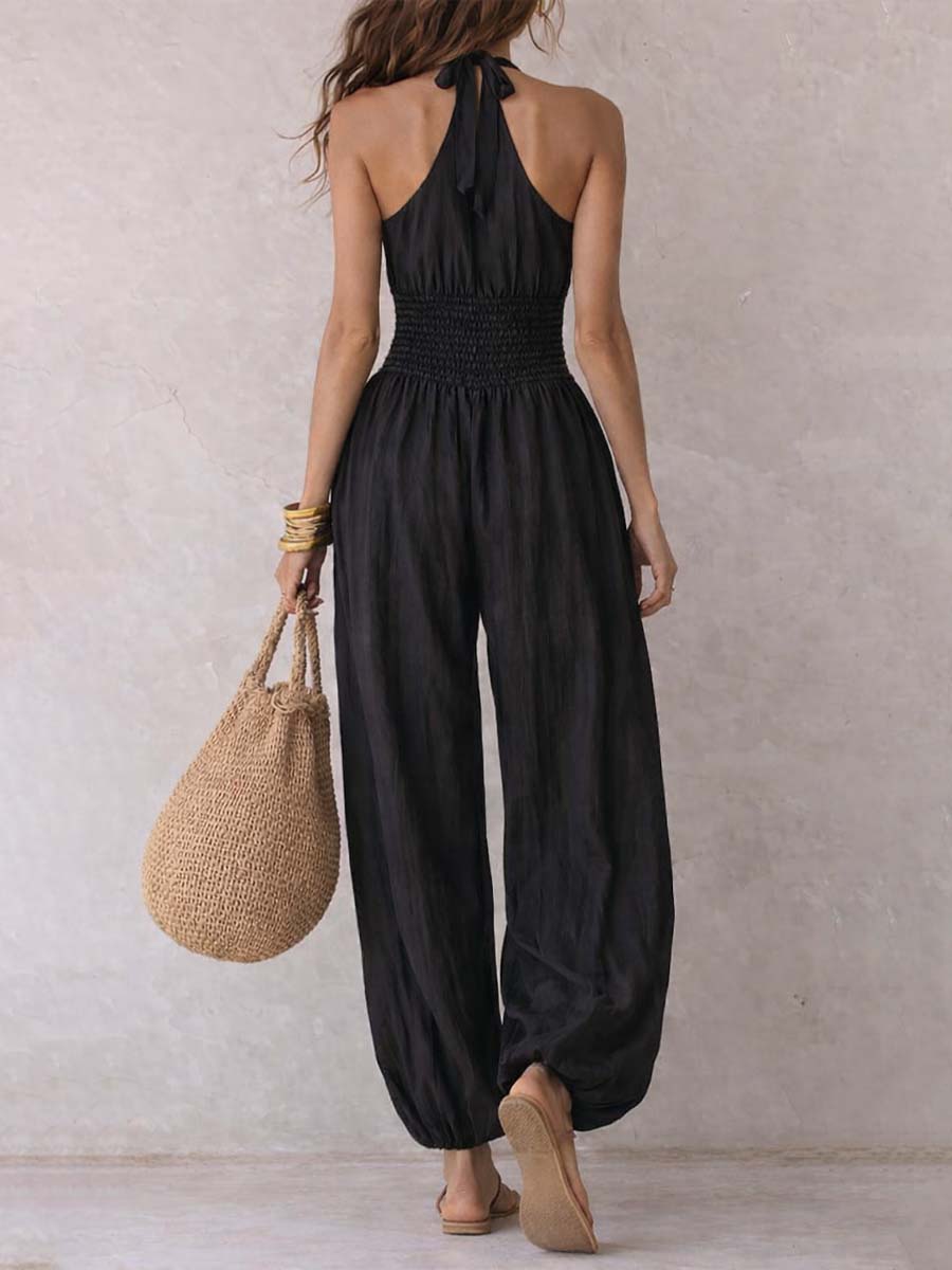 Mono Globo Halter Negro Brisa Riviera