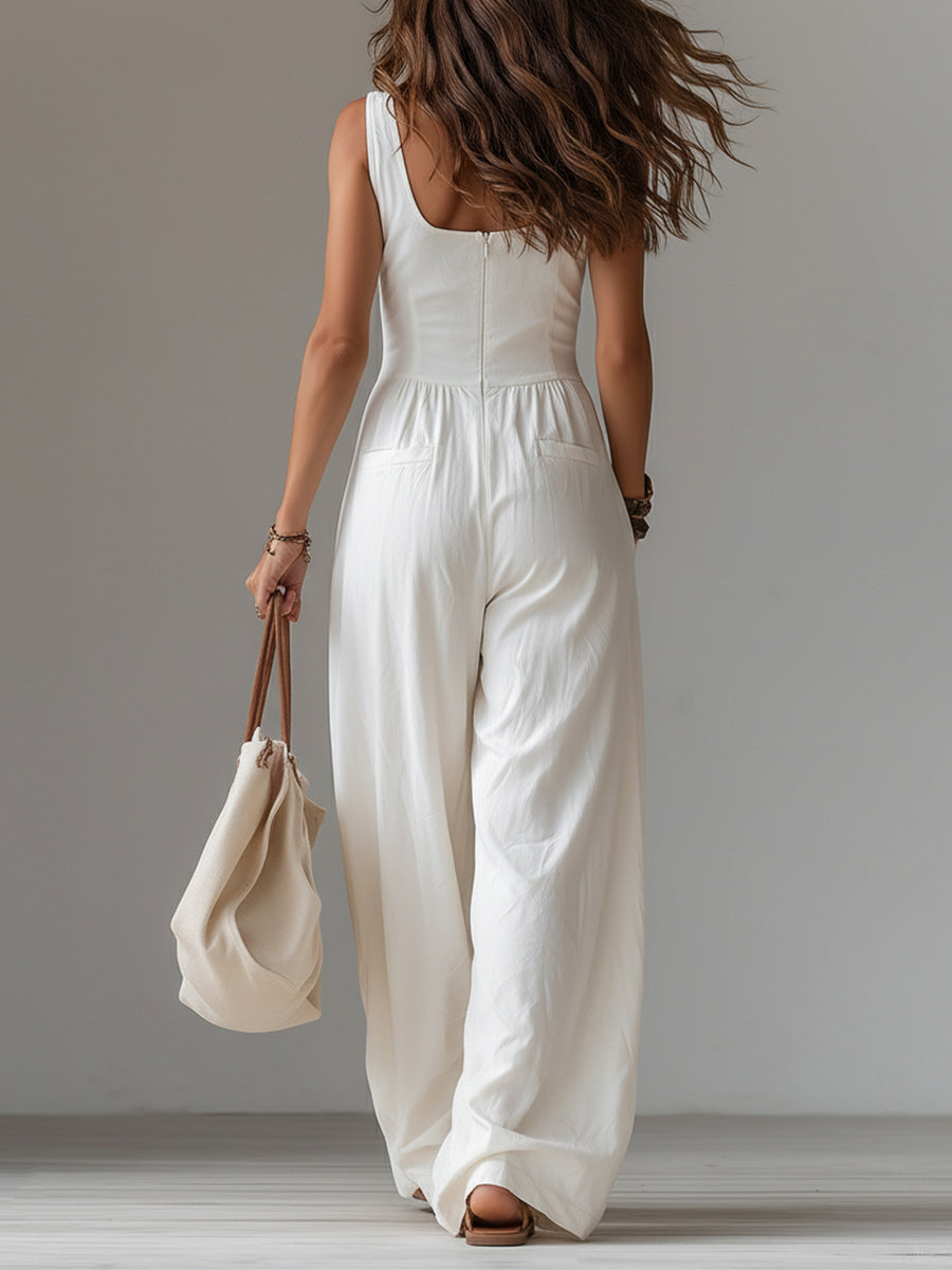 Mono Pierna Ancha Casual