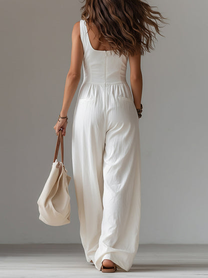 Mono Pierna Ancha Casual