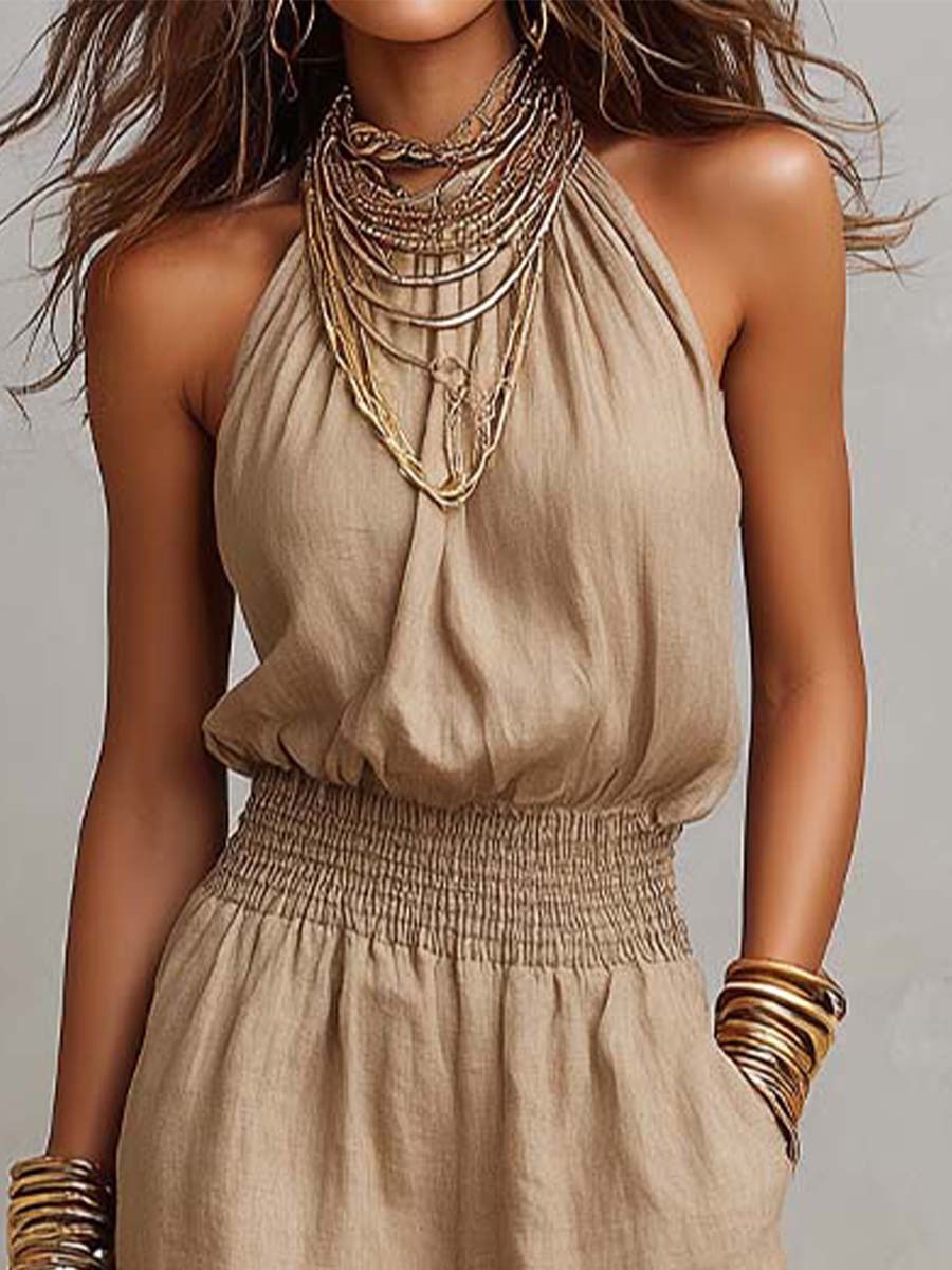 Mono Halter Lino Brisa Boho