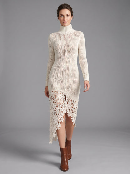 Vestido Nácar — Marfil, frontal