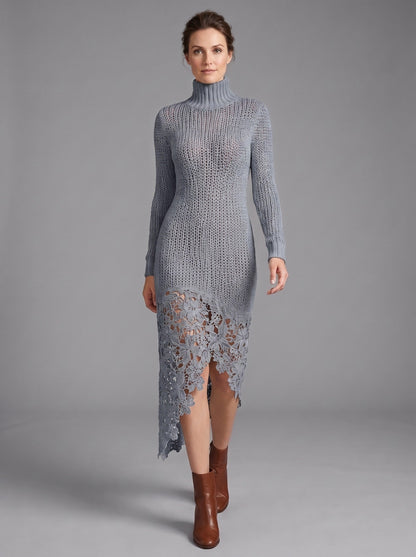 Vestido Nácar — Gris