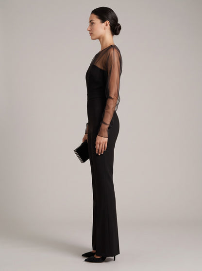 Mono Isadora — Negro, lateral