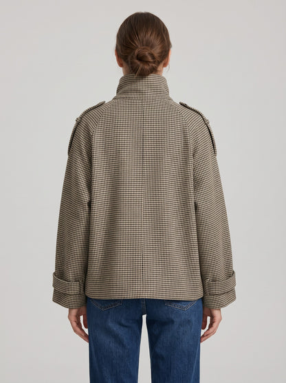 Chaqueta Laure — Caqui, espalda