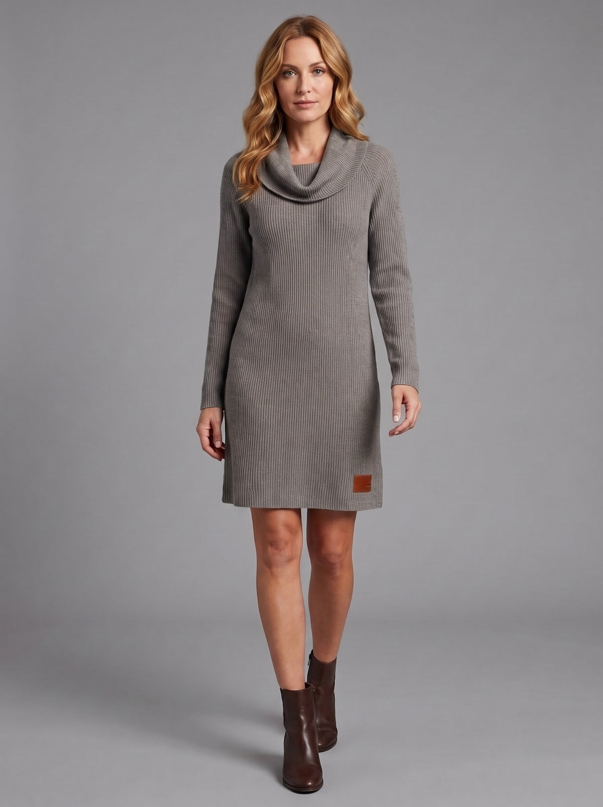 Vestido Mira Gris